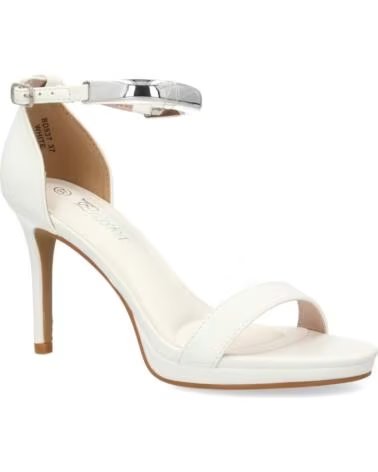 SPORT3PUNTO0 BD537 SANDALIAS DE TACÓN ALTO PARA MUJER BLANCO VARIOS COLORES