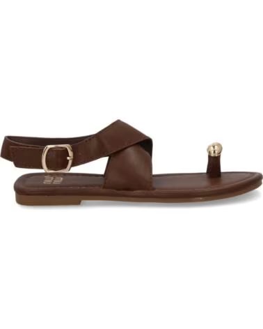 SPORT3PUNTO0 KK-1017 SANDALIAS PLANAS DE DEDO PARA MUJER MARRONES VARIOS COLORES