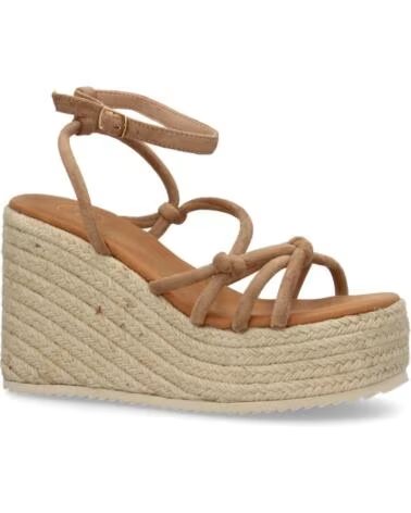 SPORT3PUNTO0 MT-129 KAKI SANDALIAS DE CUÑA CON TIRAS Y PLATAFORMA VARIOS COLORES