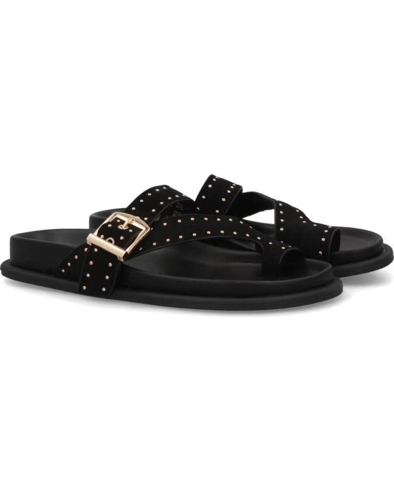 SPORT3PUNTO0 OH-576 SANDALIAS NEGRAS CON TACHUELAS VARIOS COLORES