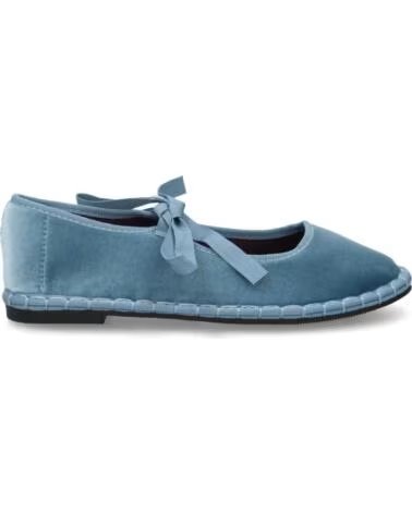 SPORT3PUNTO0 FB-5673 ZAPATOS PLANOS TERCIOPELO CON LAZOS VARIOS COLORES