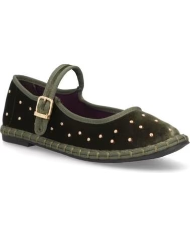 SPORT3PUNTO0 FB-5678 ZAPATOS PLANOS TERCIOPELO CON TACHUELAS VARIOS COLORES
