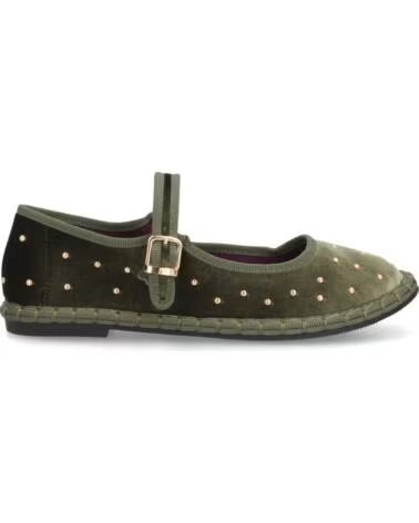SPORT3PUNTO0 FB-5678 ZAPATOS PLANOS TERCIOPELO CON TACHUELAS VARIOS COLORES