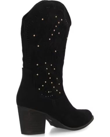 SPORT3PUNTO0 A-5603 BOTAS CAMPERAS NEGRAS CON TACHUELAS VARIOS COLORES