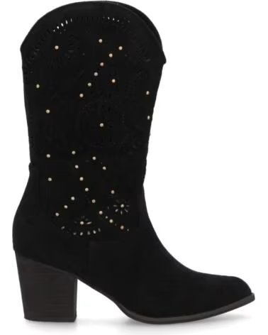 SPORT3PUNTO0 A-5603 BOTAS CAMPERAS NEGRAS CON TACHUELAS VARIOS COLORES