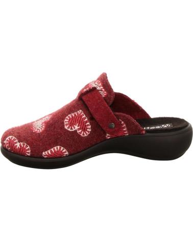 Calzado de casa de Mujer JOSEP SEIBEL KORSIKA-307 ROJA ROJO