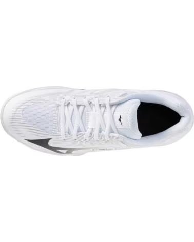MIZUNO Zapatillas Lightning Star Jr Blanco Gris Negro V1Gd2603-83 Voleibol Junior Voley Nino Nina BLANCO