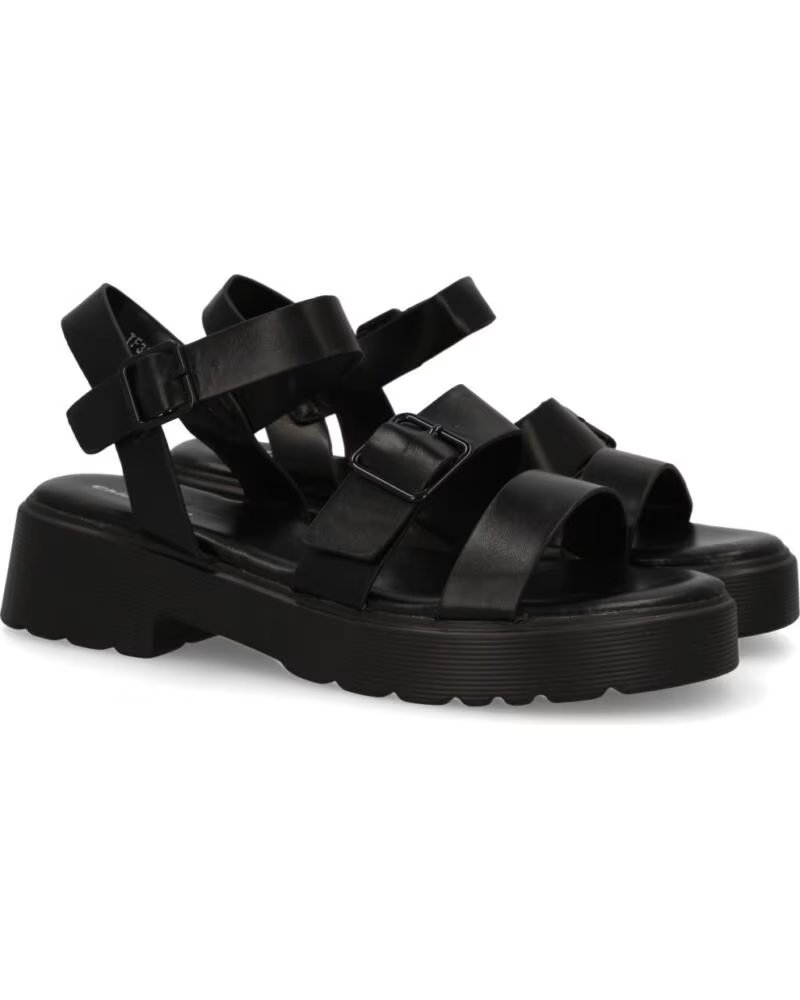 SPORT3PUNTO0 TF3525 BLACK PLATFORM SANDALS VARIOS COLORES