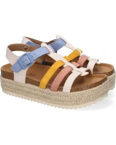MULTICOLOR PLATFORM SANDAL SPORT3PUNTO0 M-260-MULTI VARIOS COLORES