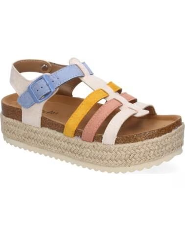 MULTICOLOR PLATFORM SANDAL SPORT3PUNTO0 M-260-MULTI VARIOS COLORES