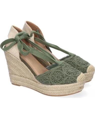 SPORT3PUNTO0 JC-5019 ESPADRILLES COMPENSÉES VERT VARIOS COLORES