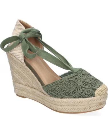 SPORT3PUNTO0 JC-5019 ESPADRILLES COMPENSÉES VERT VARIOS COLORES
