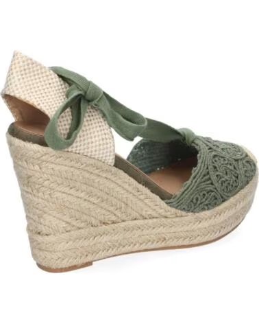 SPORT3PUNTO0 JC-5019 ESPADRILLES COMPENSÉES VERT VARIOS COLORES