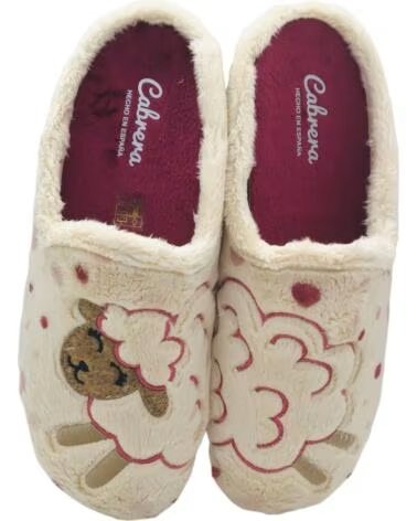 CABRERA CHAUSSURE DE MAISON FEMME MONTBLANC 3243 IVOIRE MARFIL