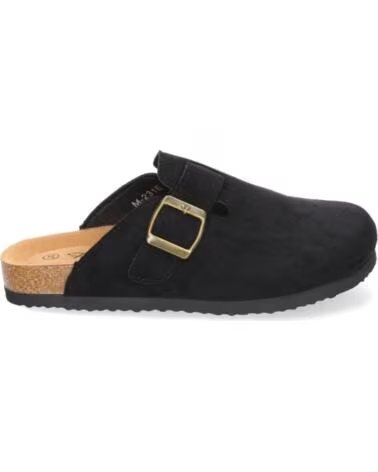 SPORT3PUNTO0 M-231E WILDLEDER-CLOGS MIT SCHNALLE VARIOS COLORES