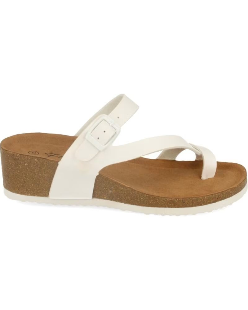 SPORT3PUNTO0 M-28 WHITE WEDGE SANDALS VARIOS COLORES