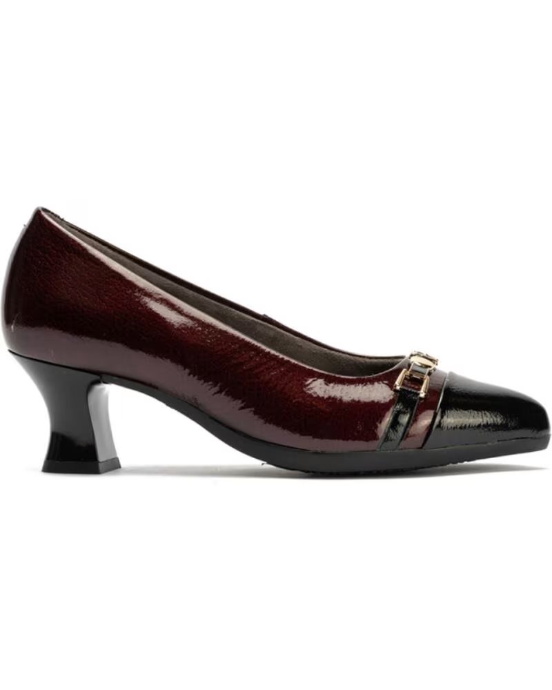 PITILLOS MERCEDITAS MUJER 11683 NEGRO-BURDEOS