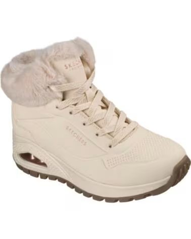 SKECHERS BOTTINES UNO RUGGED ARCTIC AVENUE 190285 BEIGE