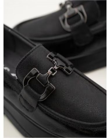 MYSOFT MOCASINES DE MUJER 629 EN COLOR NEGRO