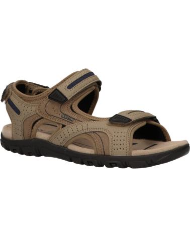 GEOX U8224D 050AU STRADA C0829 SAND-NAVY