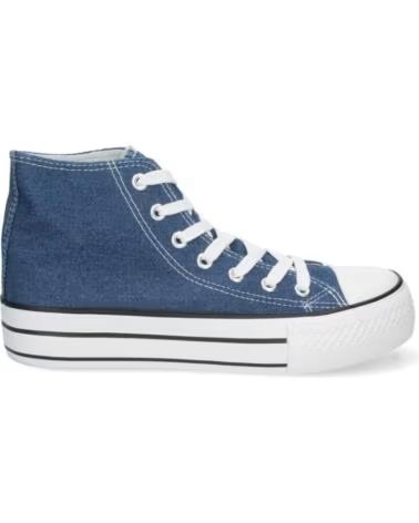 SPORT3PUNTO0 A308 HIGH-TOP-SNEAKER AUS DENIM-CANVAS VARIOS COLORES