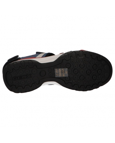 SANDALIAS GEOX J BOREALIS NIÑO AZUL MARINO ROJO C0735 C0735 NAVY-RED