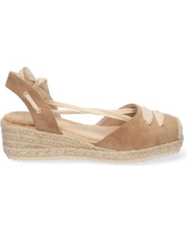 SANDALIAS CUÑA ESPARTO SPORT3PUNTO0 1CF-1581 CAMEL VARIOS COLORES