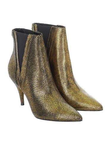 Botins GUESS  de Mulher BOTINES DE TACON  DORADO
