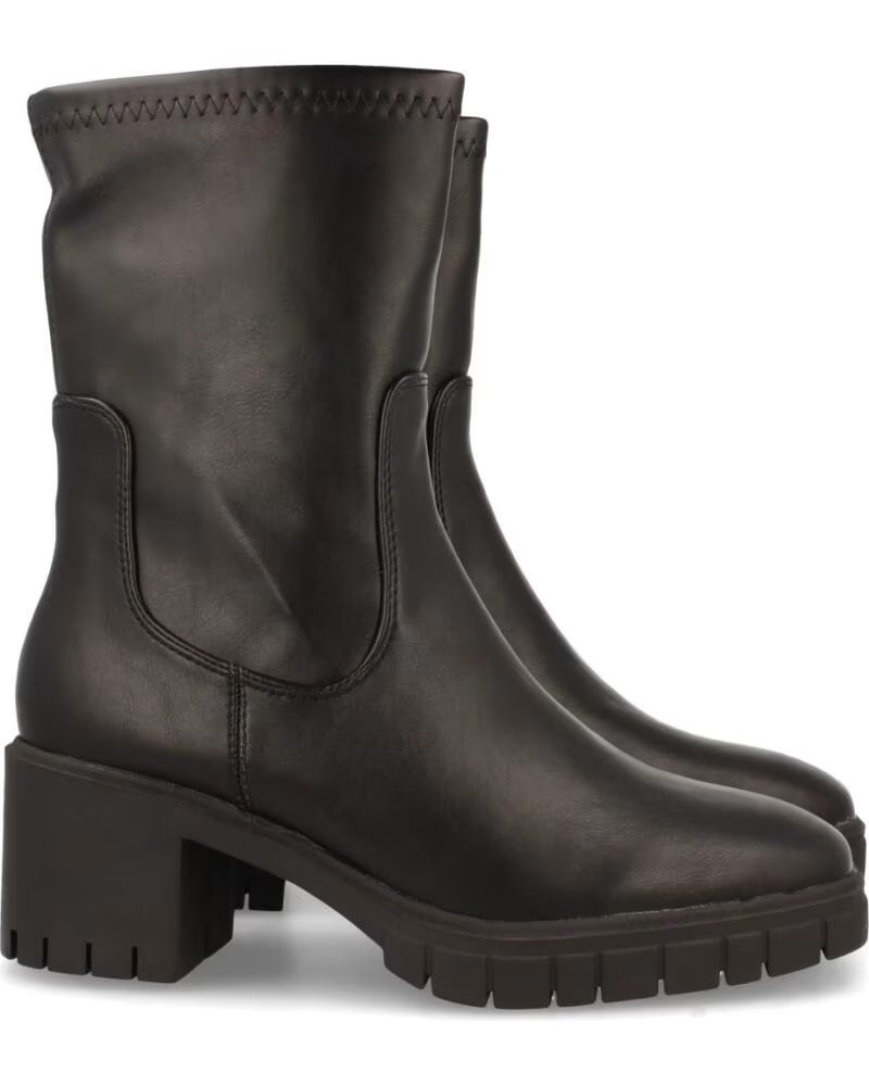 SPORT3PUNTO0 2DB-1539 BOTINES NEGROS DE TACÓN VARIOS COLORES