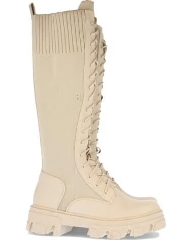 SPORT3PUNTO0 2E-1533 BEIGE BOTAS ALTAS CON CORDONES VARIOS COLORES