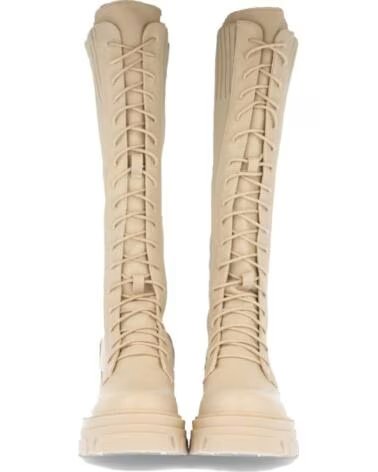 SPORT3PUNTO0 2E-1533 BEIGE BOTAS ALTAS CON CORDONES VARIOS COLORES