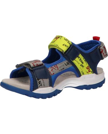 Sandalen für Junge GEOX J920RA 05415 J BOREALIS C4502 NAVY-FLUO