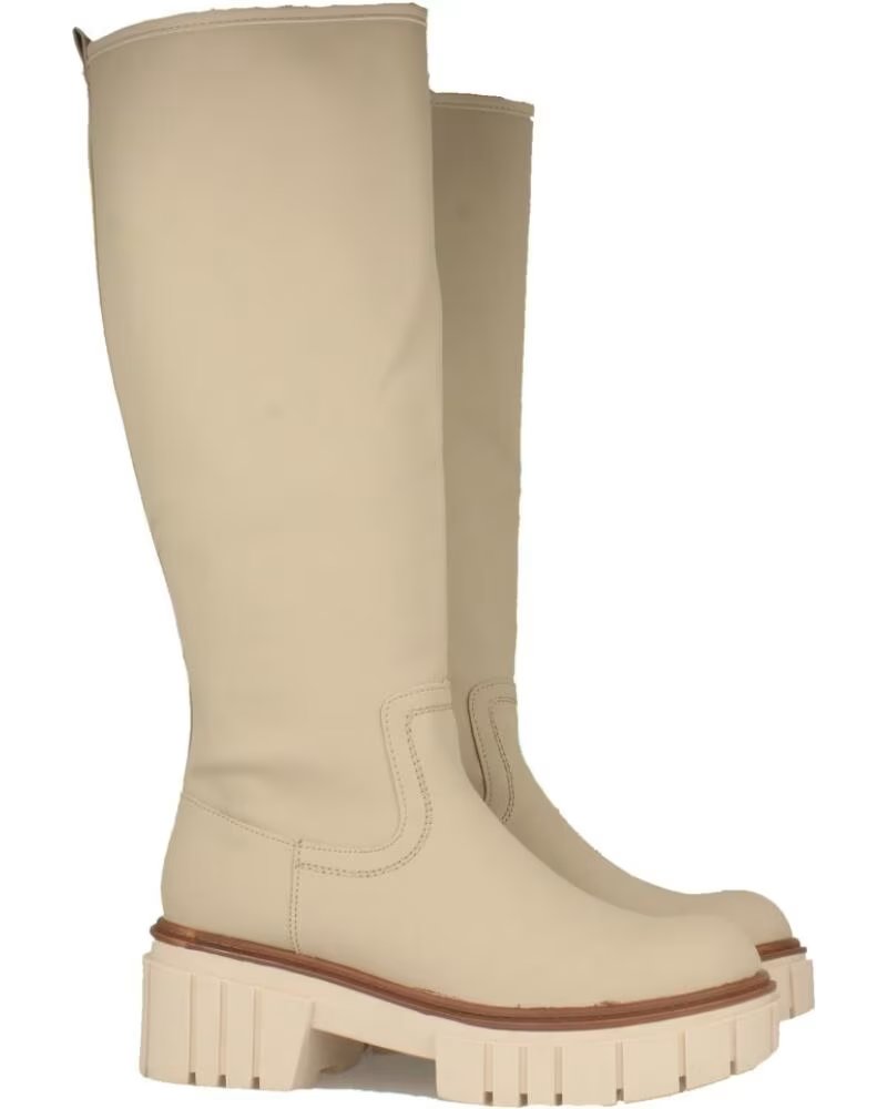 SPORT3PUNTO0 YZ21-44 BEIGE BOTAS ALTAS PLATAFORMA VARIOS COLORES