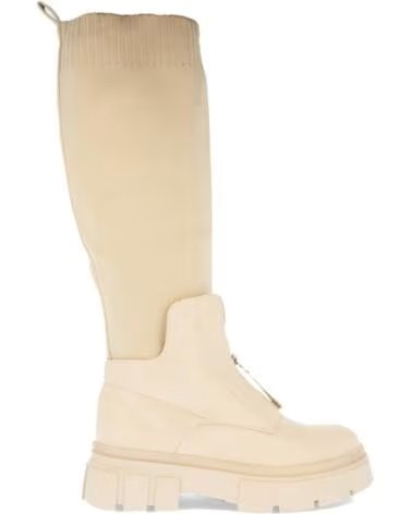 SPORT3PUNTO0 7776 BOTAS ALTAS DE CAÑA ELÁSTICA EN COLOR BEIGE VARIOS COLORES