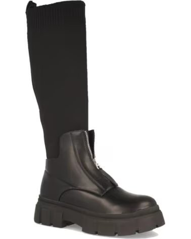 SPORT3PUNTO0 7776 BOTAS ALTAS DE PIEL Y TEXTIL CON PLATAFORMA VARIOS COLORES