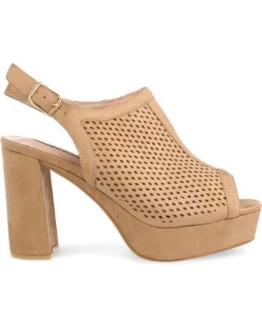 SPORT3PUNTO0 9R82 CAMEL ZANDALIAS DE TACÓN ALTO CON PLATAFORMA VARIOS COLORES