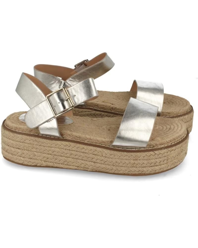 SPORT3PUNTO0 YZ19-200 SANDALIAS PLATAFORMA METALIZADAS PLATA VARIOS COLORES