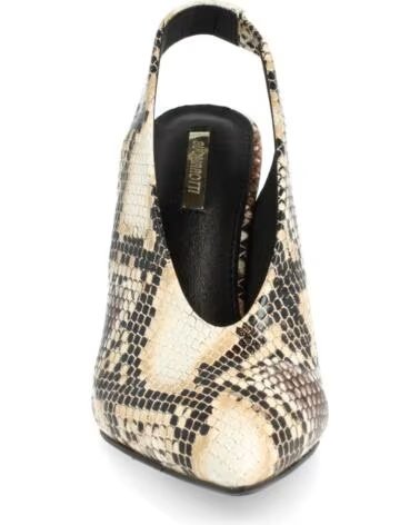 SPORT3PUNTO0 1JB-19073B SLINGBACK TACÓN ESTAMPADO SERPIENTE VARIOS COLORES