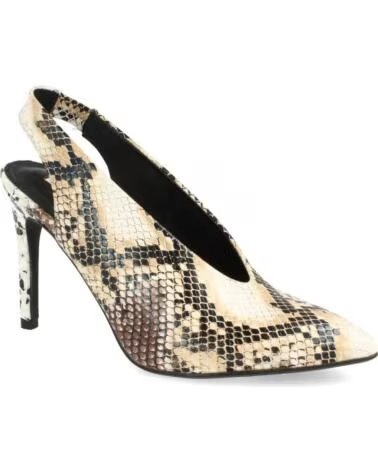 SPORT3PUNTO0 1JB-19073B SLINGBACK TACÓN ESTAMPADO SERPIENTE VARIOS COLORES