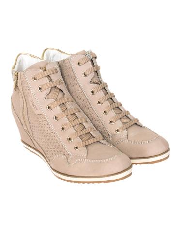 Zapatillas deporte de Mujer GEOX SNEAKER CUNA MUJER PIEL TAUPE
