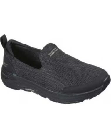 SKECHERS GO WALK 124431 BBK BLACK SNEAKER NEGRO