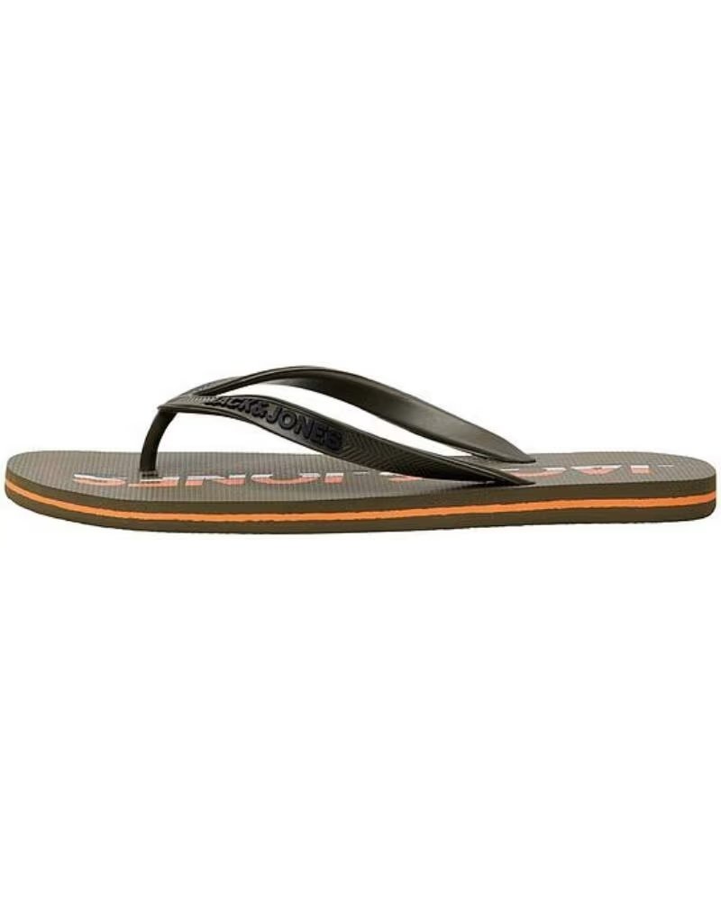 JACK AND JONES ZEHENTRENNER JFWLOGO FLIP FLOP 12230641 GRÜN VERDE