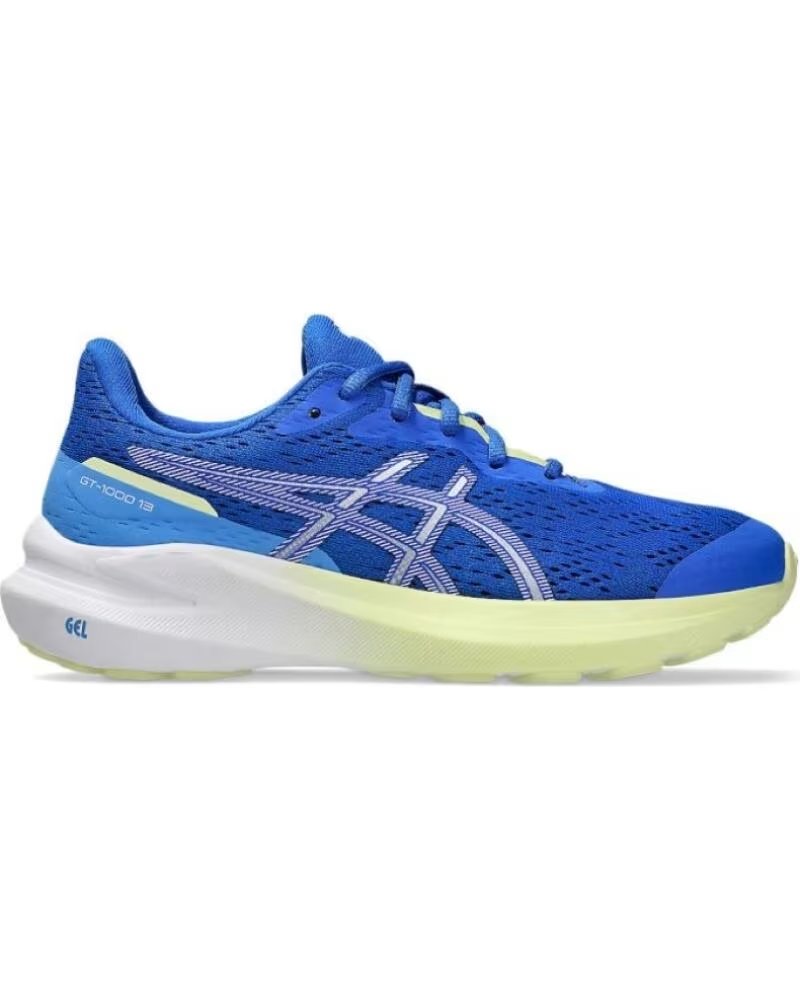 ASICS SHOE GT 1000 13 GS 1014A343 404 BLUE AZUL