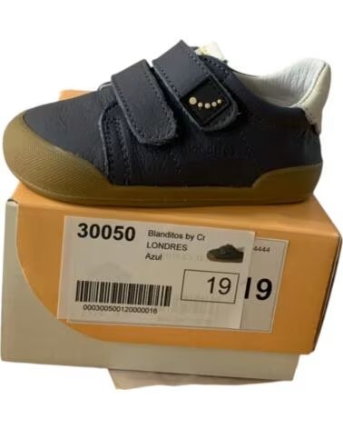 CRIOS LONDRES ZAPATILLAS RESPETUOSAS DE PIEL AZUL