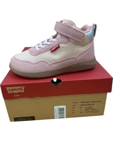 LEVI´S TERRA MID VBAR0003S PINK HIGH-TOP SNEAKERS ROSA
