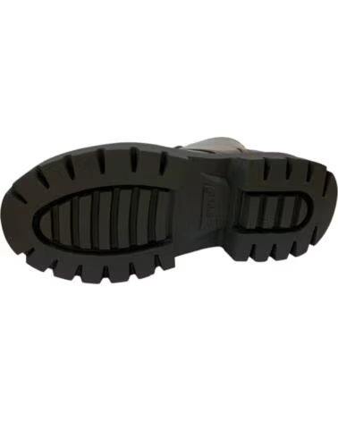 LEVIS PASADENA REFRESH 120S BOTINES CON CORDONES EFECTO CHAROL BURDEOS ROJO
