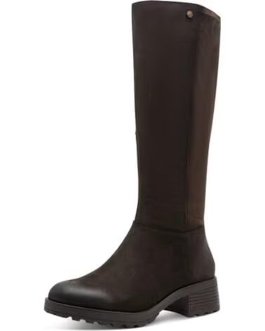 JANA 25703 BOTAS ALTAS DE NUBUCK MARRÓN MARRON