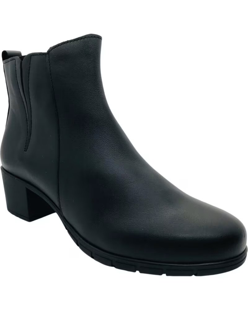 VALERIAS BOTÍN TACÓN CONFORT MUJER 9544 NEGRO