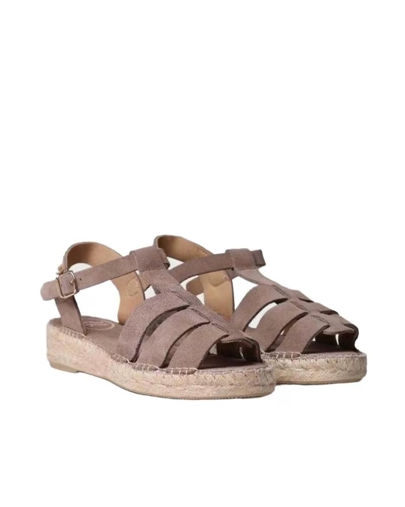 TONI PONS Alpargatas Mujer Modelo 166611 Color Beis Taupe TAUPE