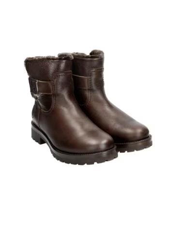 PANAMA JACK BOTINES PLANOS JAVEA MARRON MARRóN